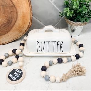 Rae Dunn Ceramic BUTTER Butter Dish